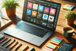 Gestão estratégica de conteúdos para uma presença digital profissional e consistente.